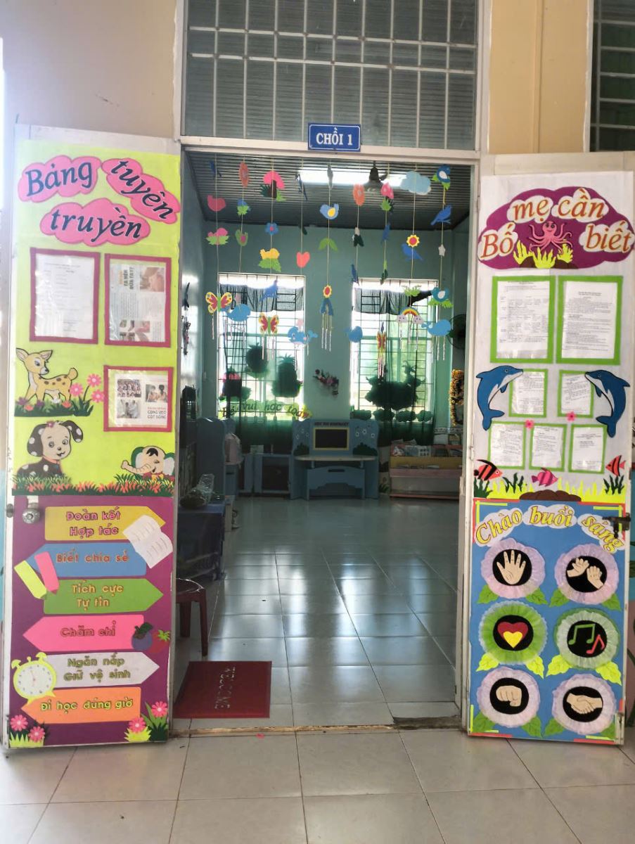 Hội thi " Lớp học hạnh phúc - Lấy trẻ làm trung tâm"