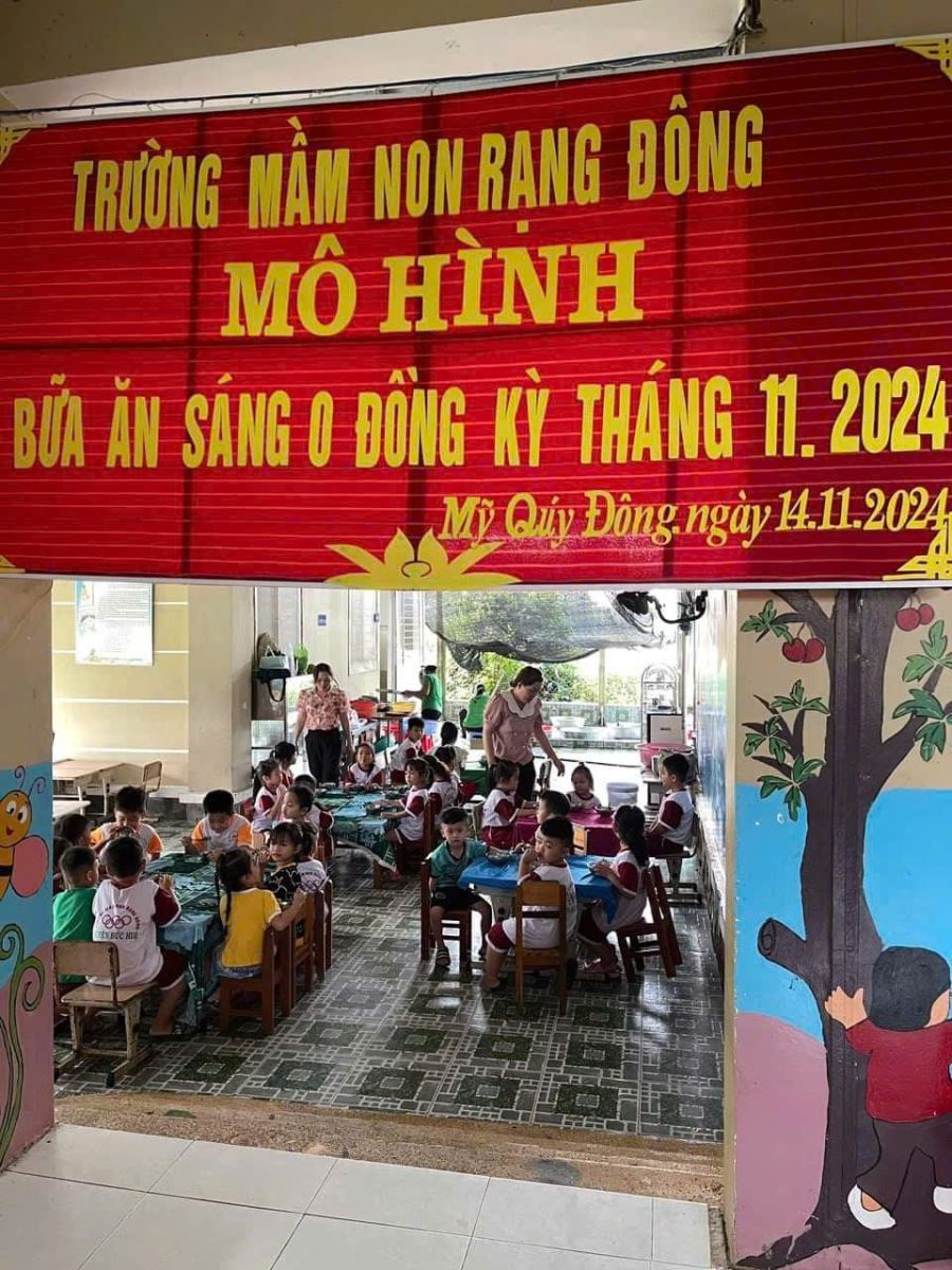 Bữa ăn sáng 0 đồng