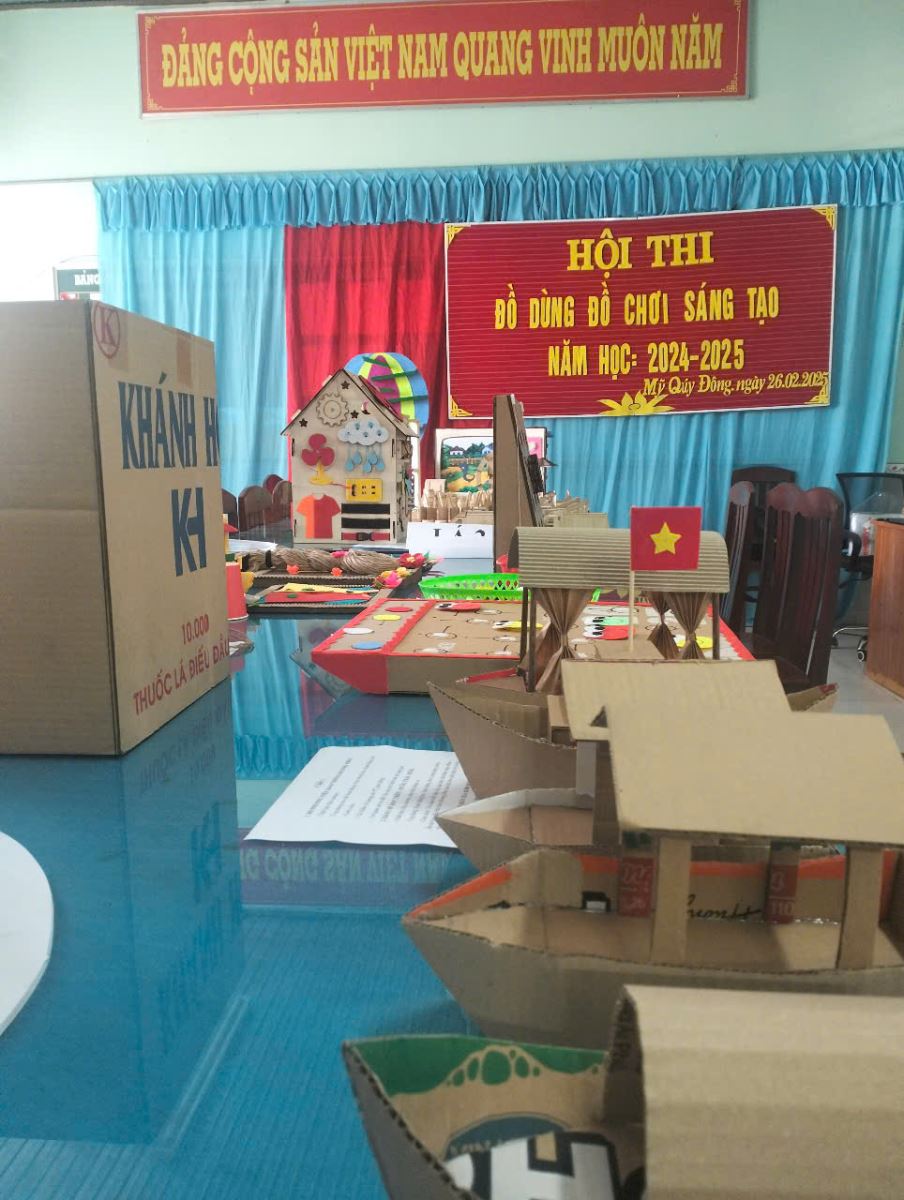 Hội thi đồ dùng đồ chơi sáng tạo năm học 2024 - 2025