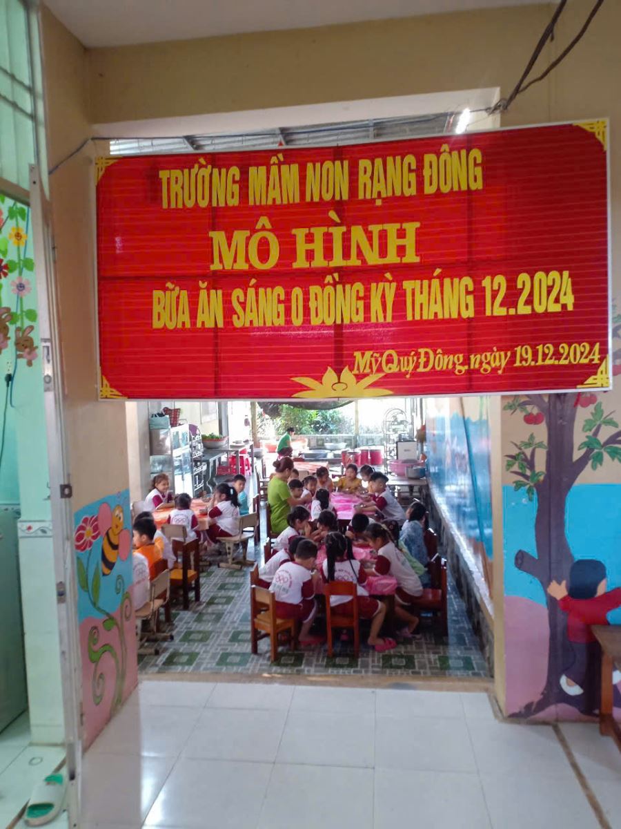 Mô hình Bữa Ăn sáng 0 đồng